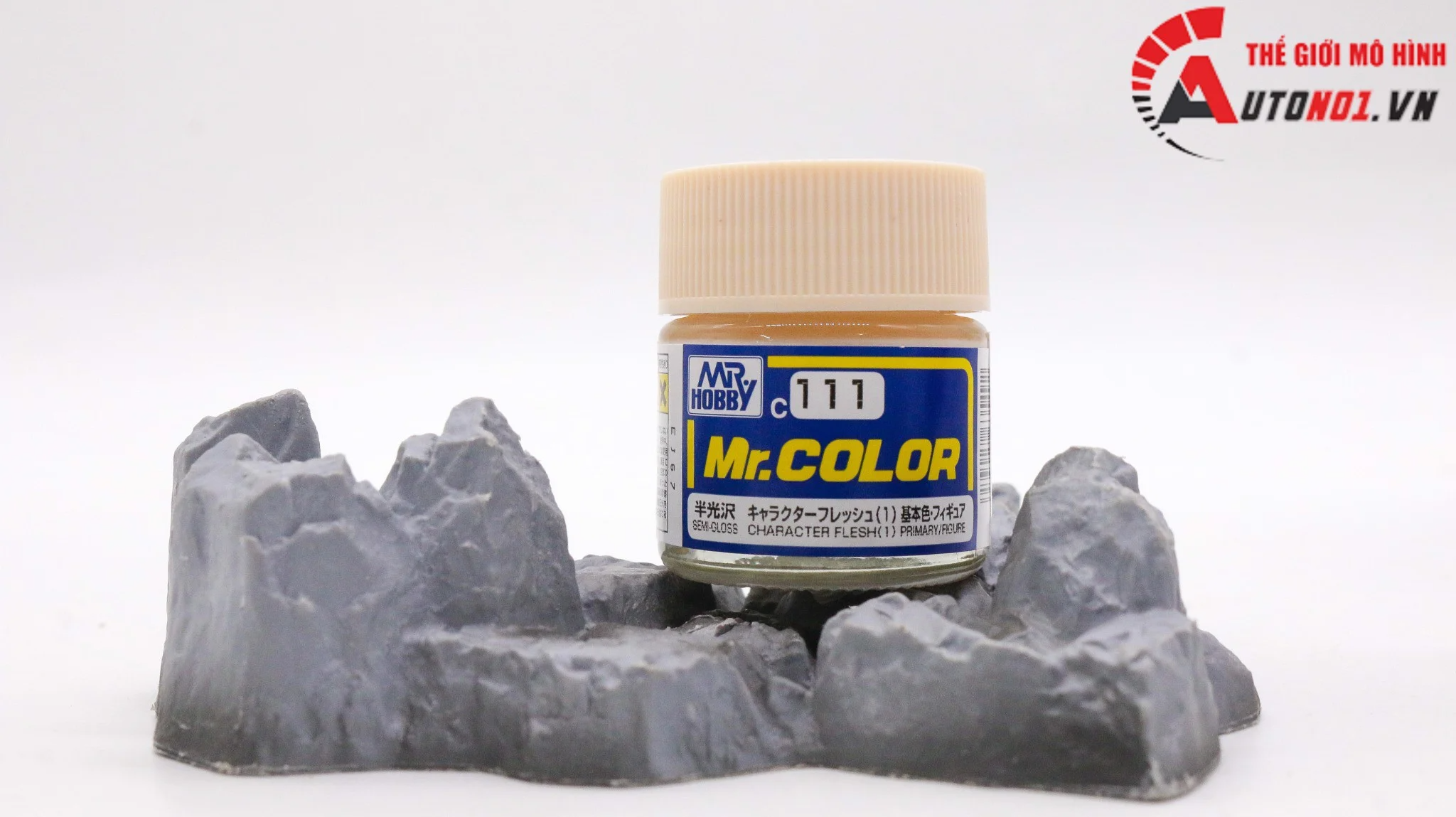 Lacquer c111 character fless 1 - figure sơn mô hình màu da người sáng 10ml Mr.Hobby s173