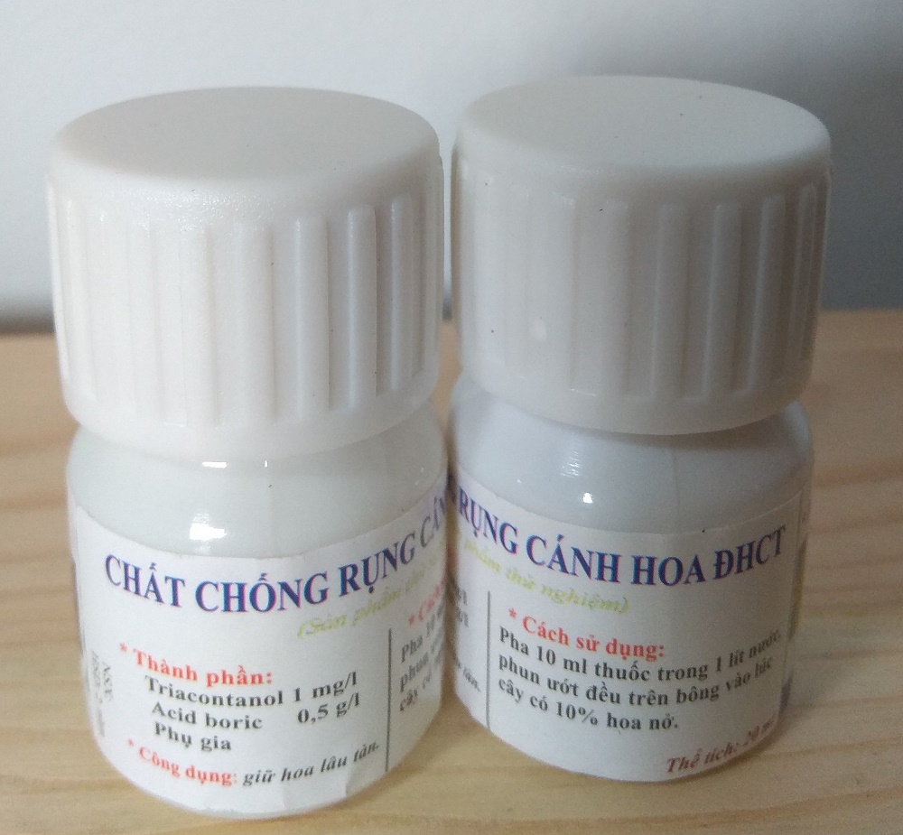 Combo 2 chai giữ hoa lâu tàn chuyên dùng cho hoa mai, phong lan, hoa giấy - chai 20 ml