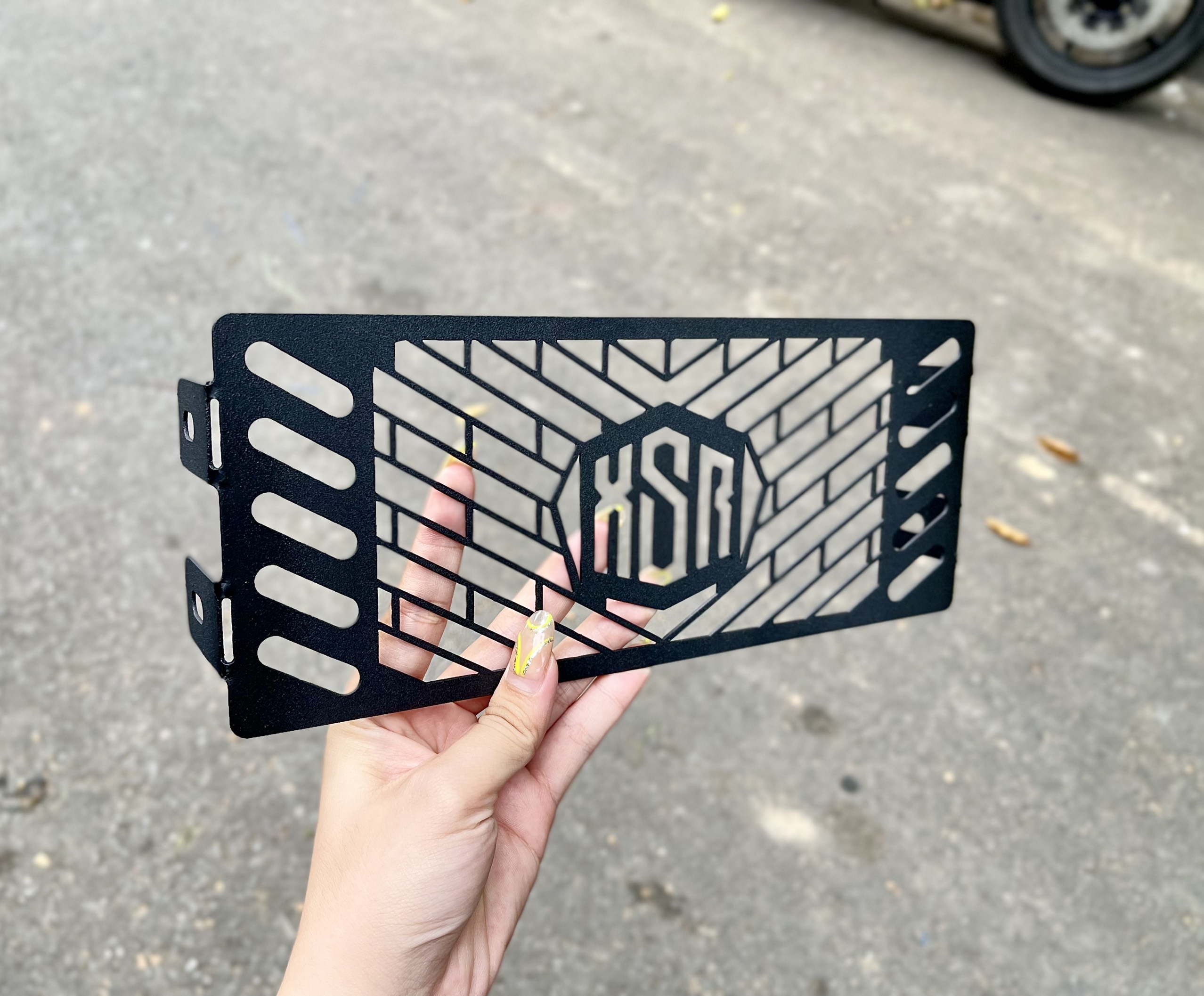 [HCM]Che két nước XSR 155 bảo vệ két nước ( màu đen )