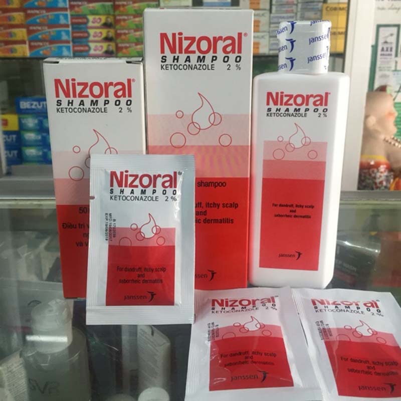 Combo 10 gói dầu gội NIZORAL
