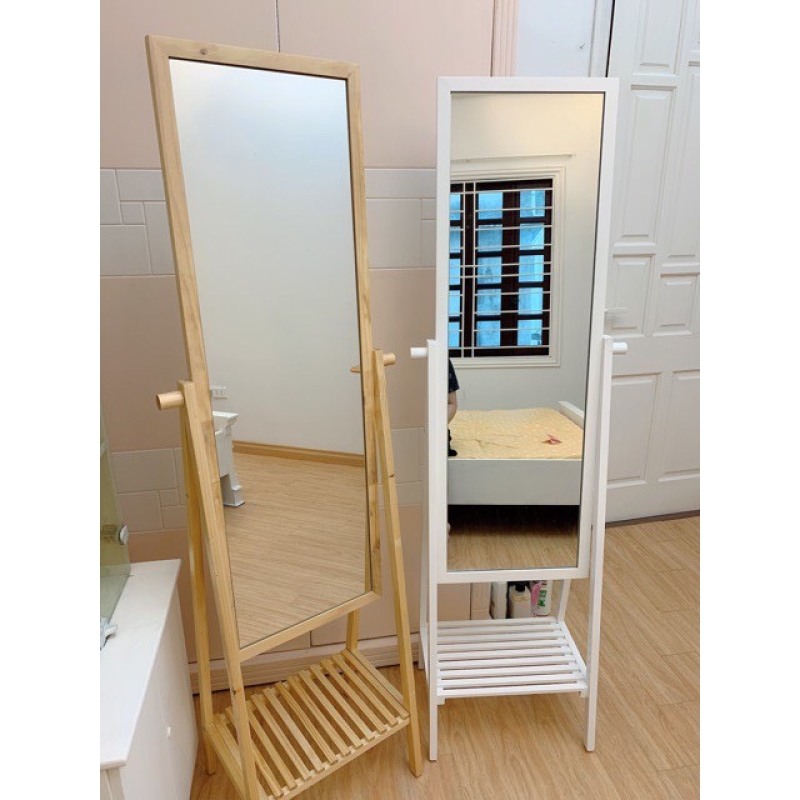 gương đứng gương soi gương phối kệ hàn quốc