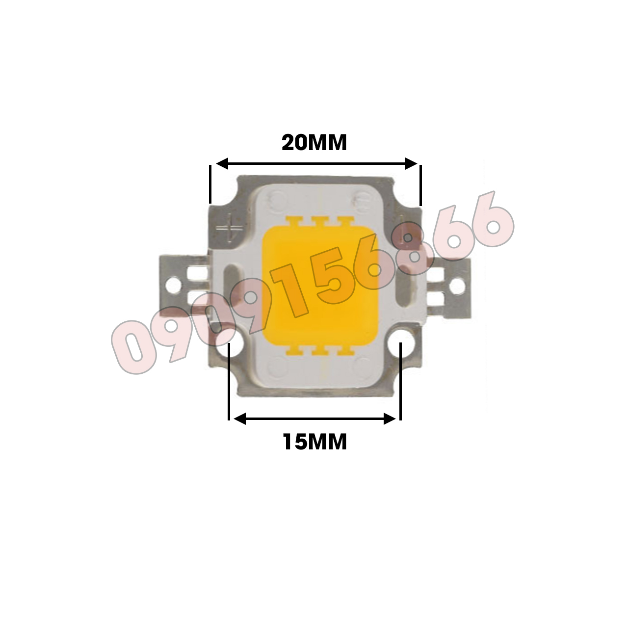 Mắt led cob 12v 10w