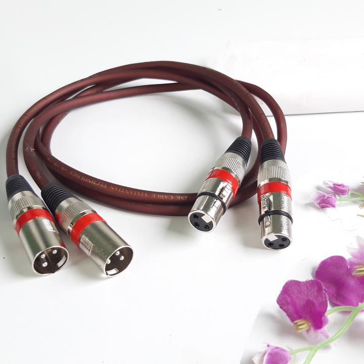 2 dây kết nối canon cao cấp 2 đầu đực cái