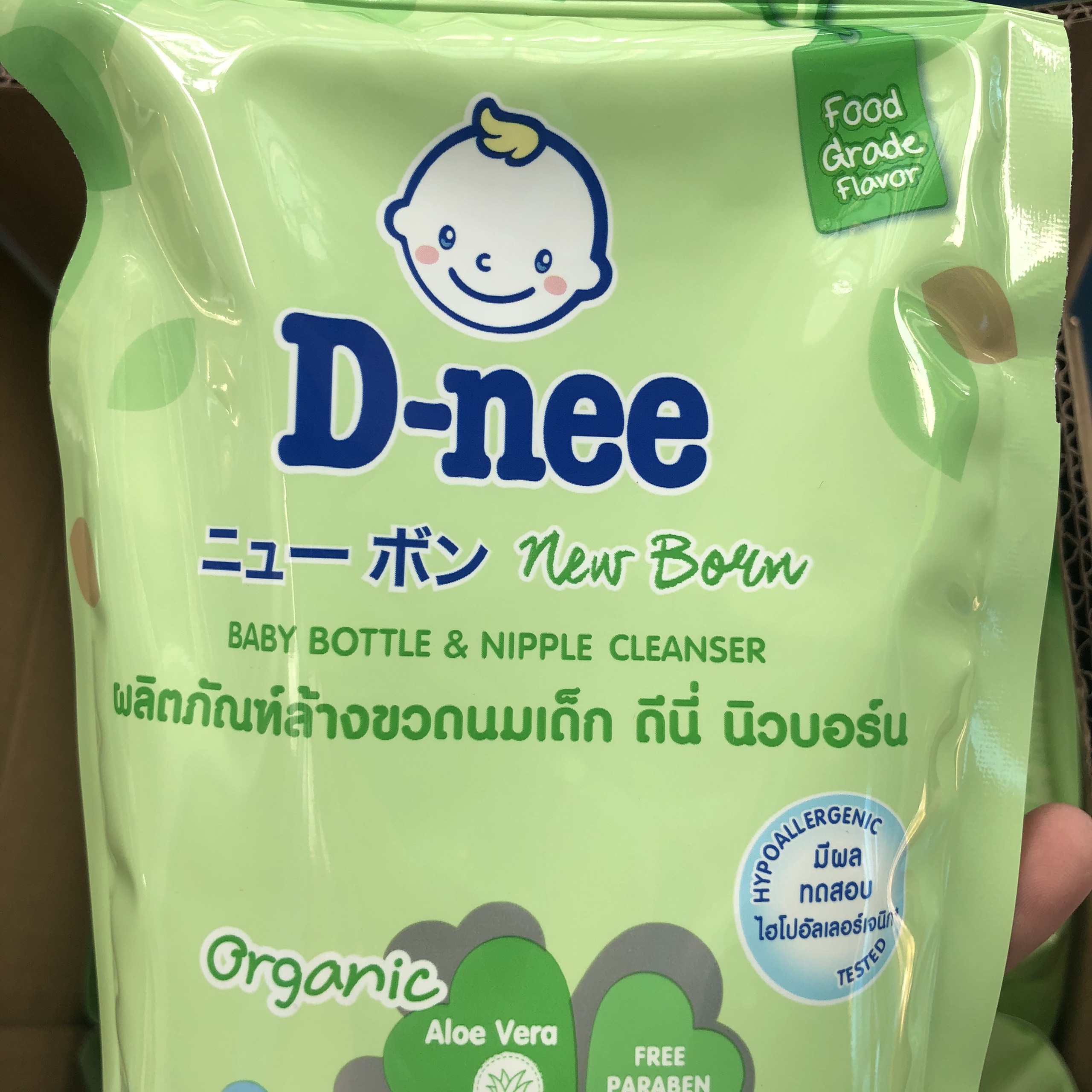 Nước rửa bình sữa Dnee Organic 600ml