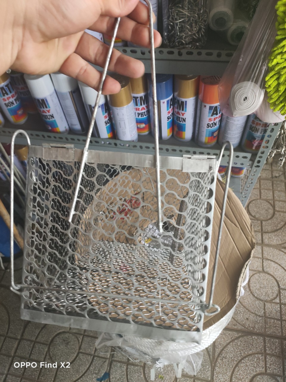 Lồng bẫy chuột lớn có gài - Loại tốt