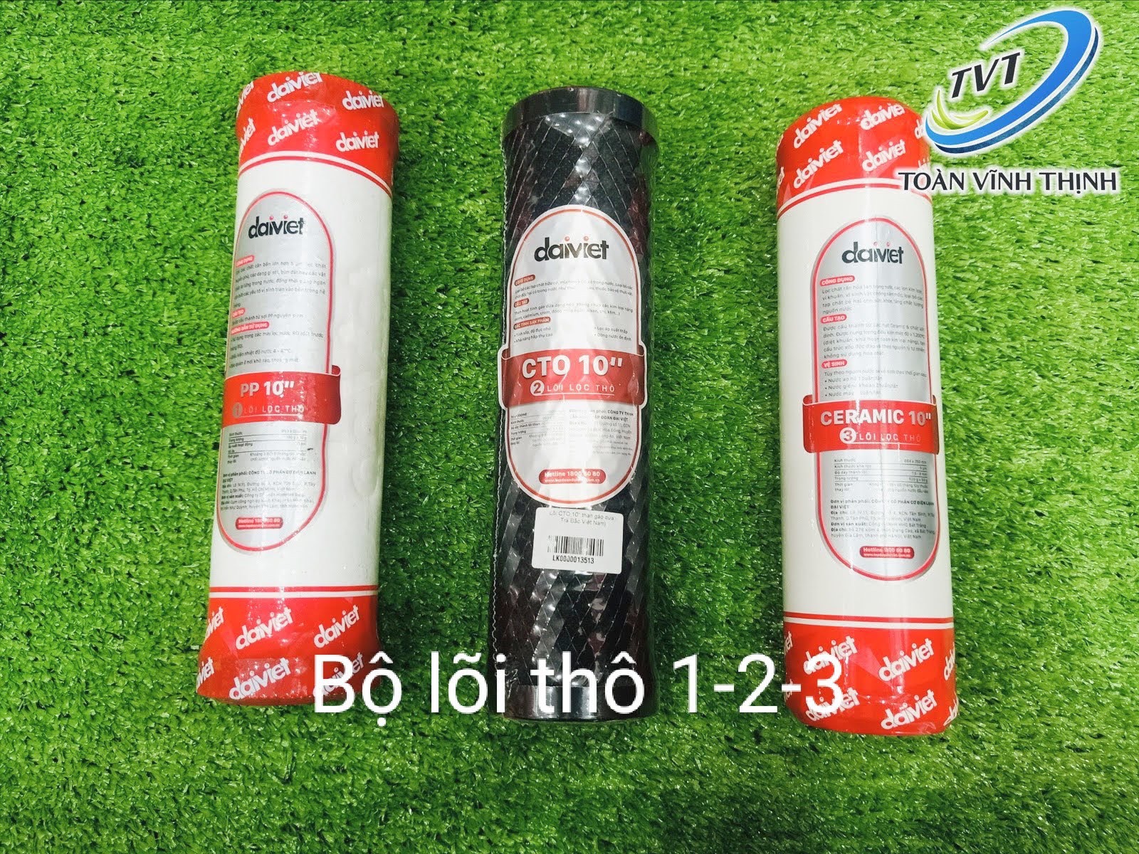 Bộ 3 lõi lọc thô máy lọc nước