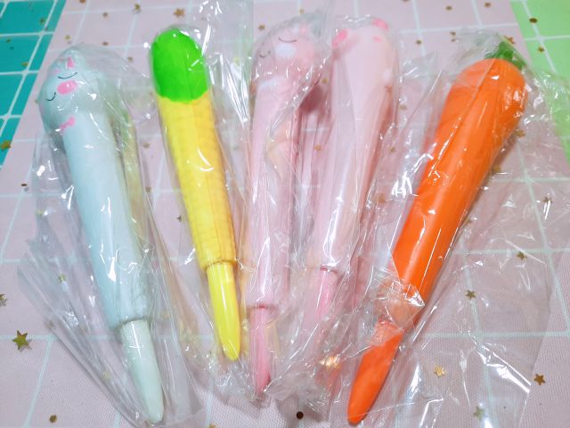 Bút nước squishy nhiều hình dễ thương