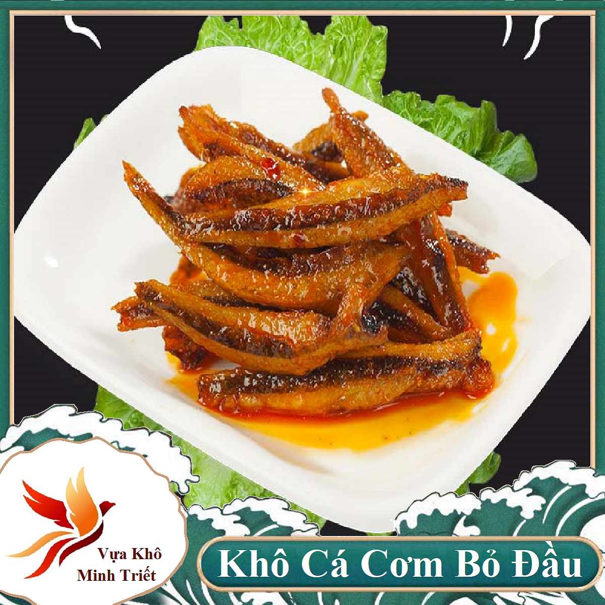 500g  CA CƠM  LOẠI BỎ ĐẦU, THỊT MỀM DẺO, VỊ NGỌT THANH LOẠI 1 PHÚ TÂN CÀ MAU- Vựa Khô Minh Triết