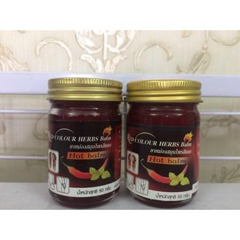 [HCM]Dầu Cù Là Ớt Đỏ Hot Balm Thái Lan