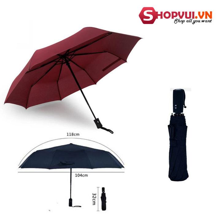 Ô đi mưa tự động đóng mở tự động 2 chiều