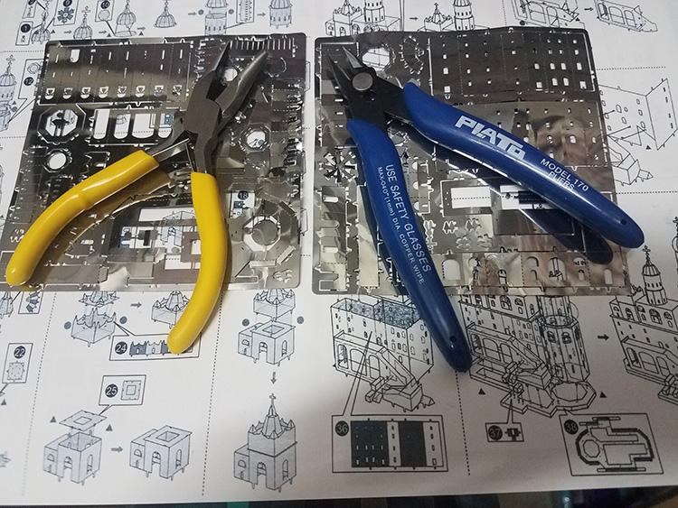 Bộ dụng cụ lắp ghép mô hình thép 3D