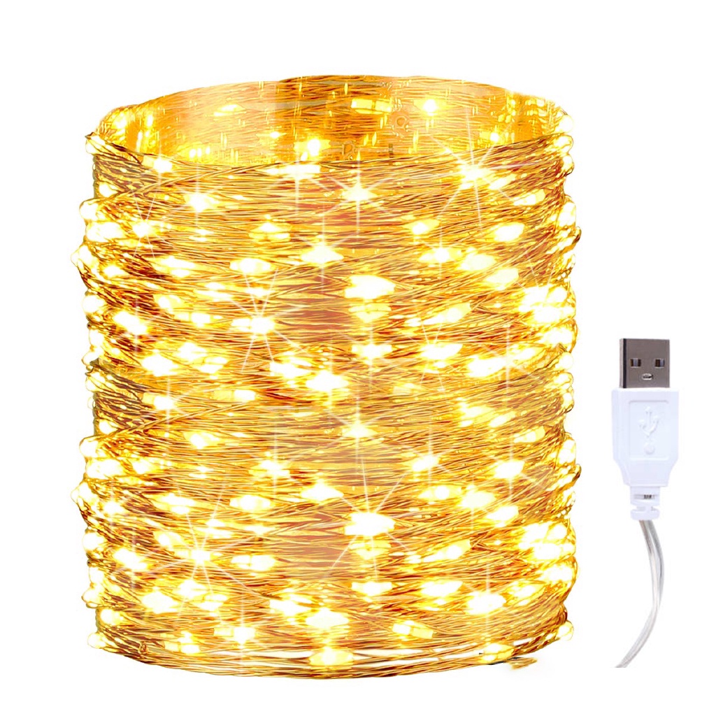 CINDYHOME Dây Đèn Led Trang Trí 1m / 2m / 3m / 5m / 10m Y