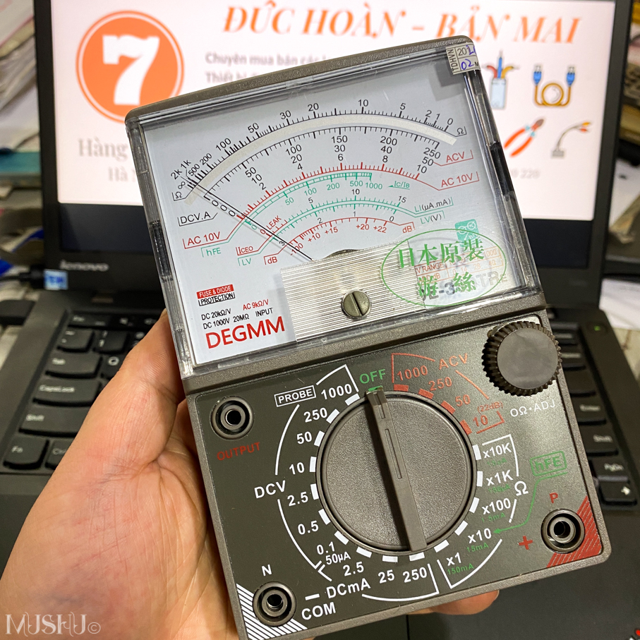Đồng hồ vạn năng DE-360TR