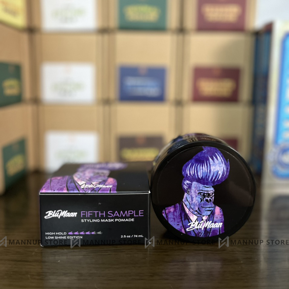 Sáp Vuốt Tóc Blumaan Fifth Sample Stlyling Mask Pomade (Khỉ Đột) 74ml