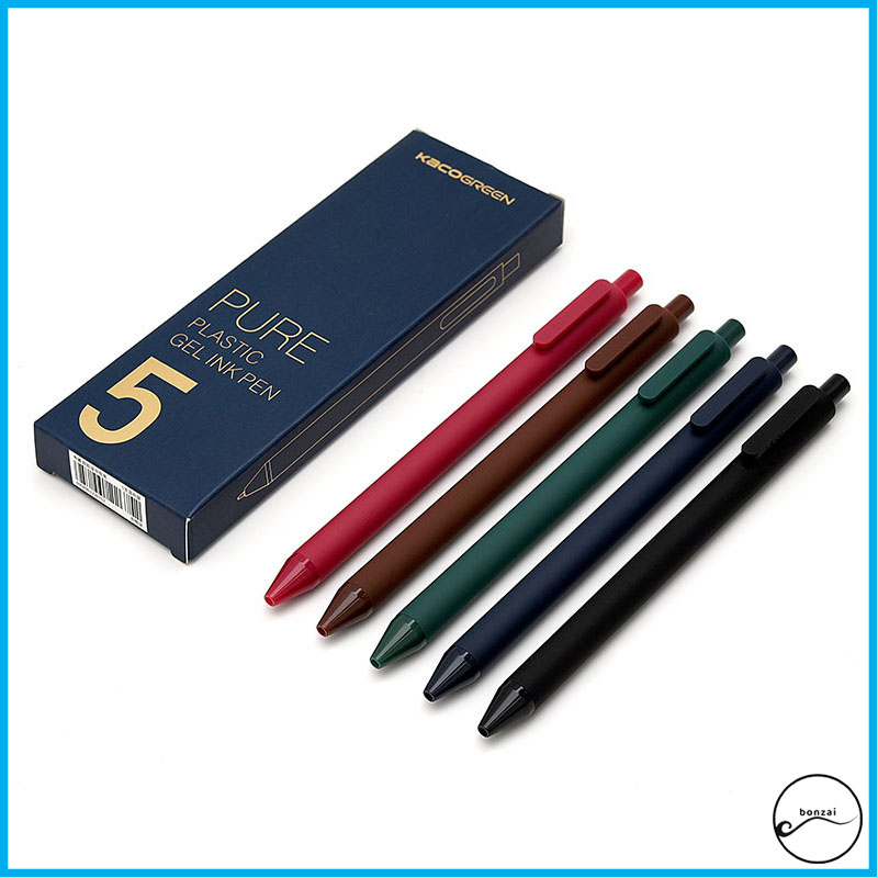 Bộ 5 bút gel KACO PURE