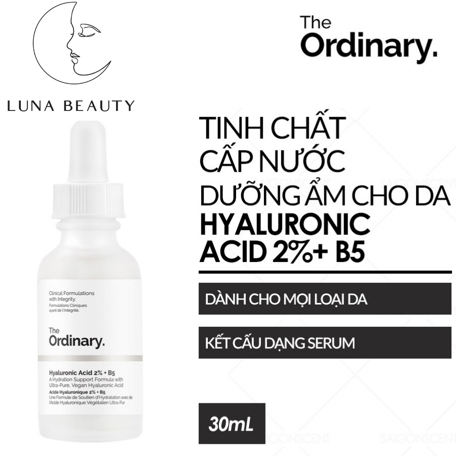 Tinh chất The Ordinary Hyaluronic Acid 2% + B5 ( 30mL )