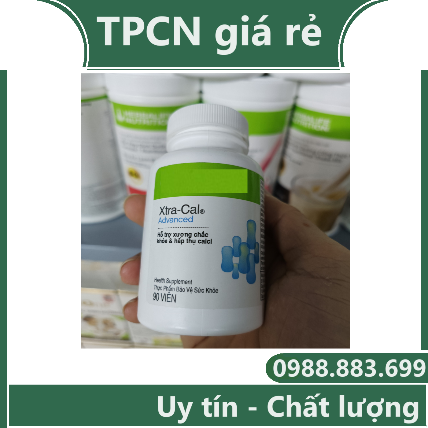 Tpbs viên uống xtra-cal