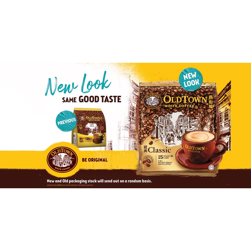 ( Bao Bì Mới ) Cà phê trắng Classic OldTown White Coffee Malaysia
