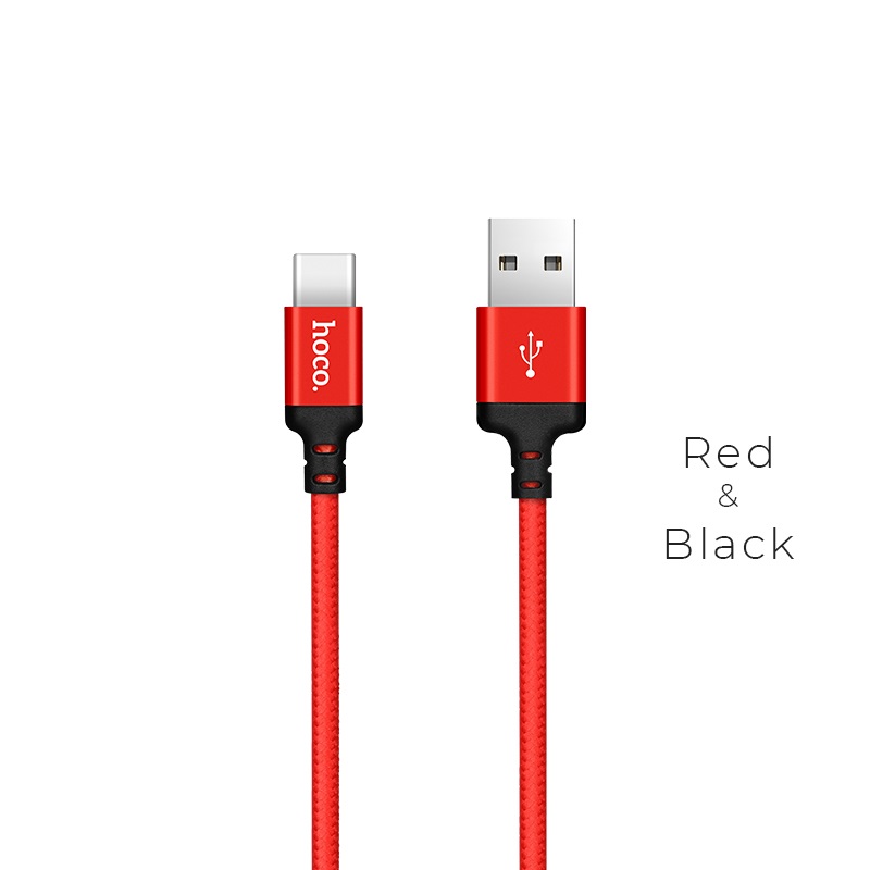 Cáp Sạc Type C Hoco X14 (1m) - Hàng chính hãng