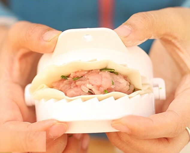 BỘ 5 Khuôn Há Cảo Sủi Cảo - Khuôn Làm Bánh xếp VẠN LỢI ( 8*11,5CM)