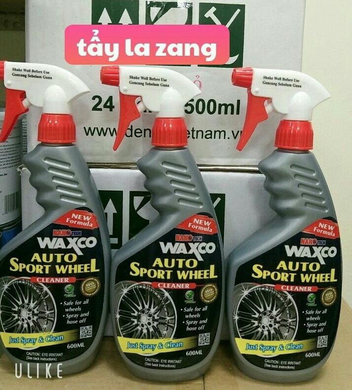 Chai xịt tẩy vệ sinh lazang Waxco