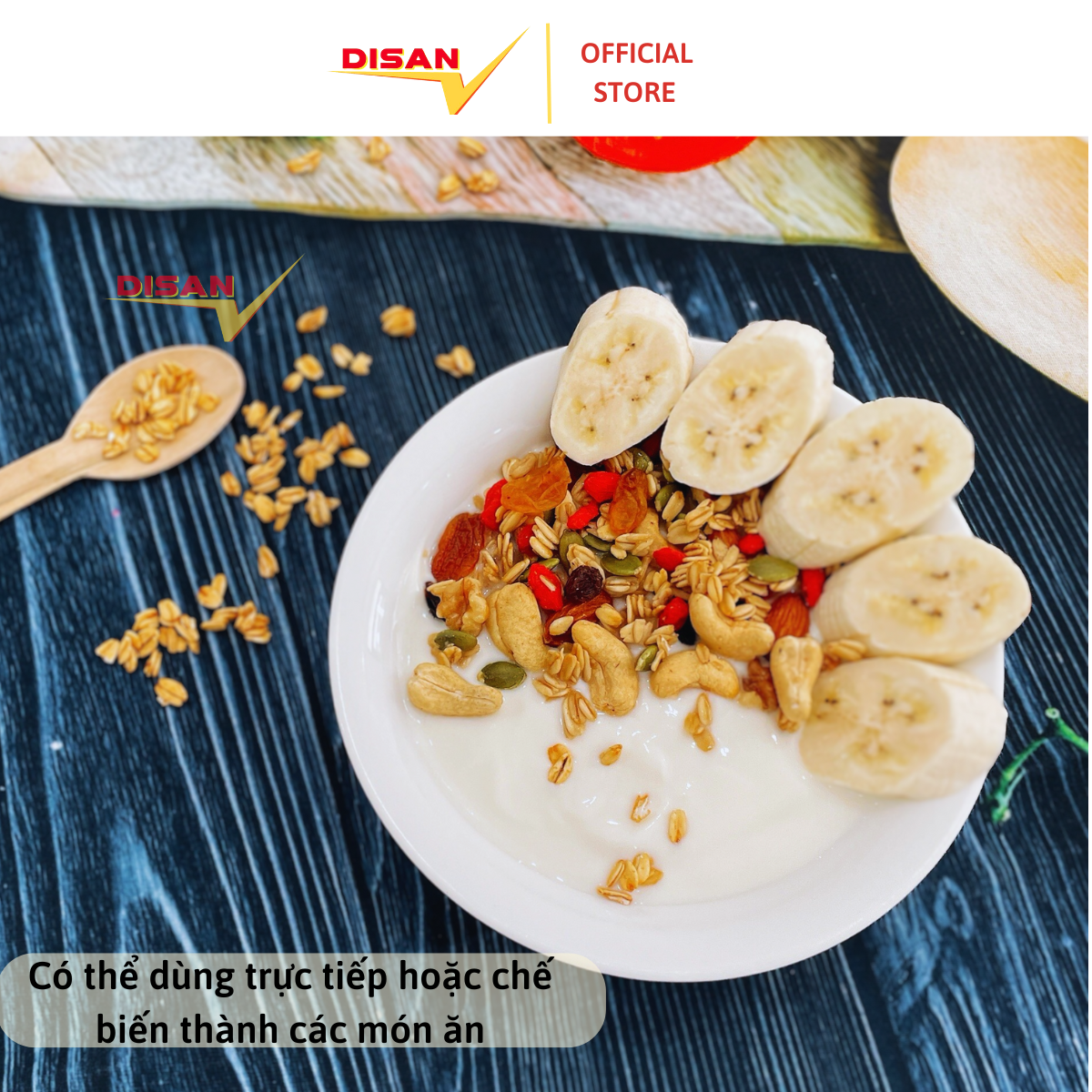 NGŨ CỐC GRANOLA SIÊU HẠT HEALTHY & FRESH