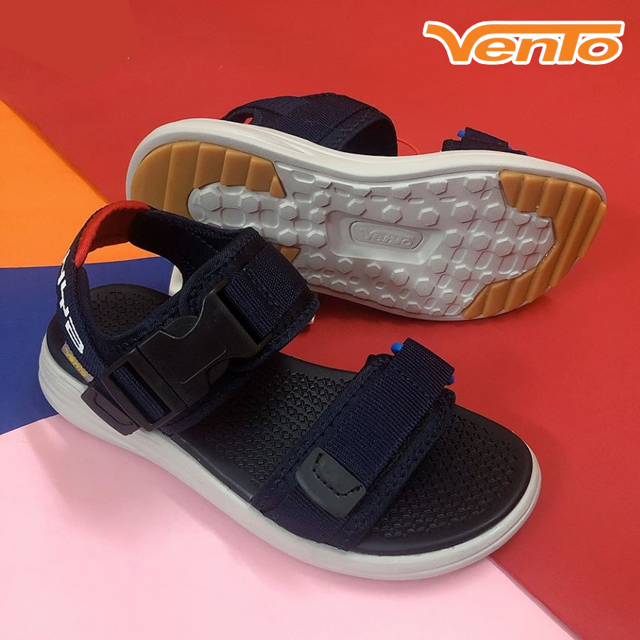 Giày Sandal Vento Đi Học SD-NB38 Màu Navy Red