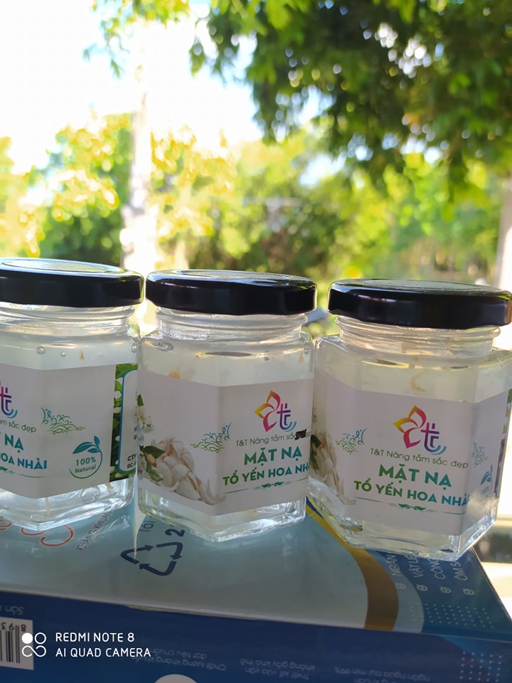 Mặt nạ tổ yến ( hoa nhài, hoa hồng, hoa cúc)