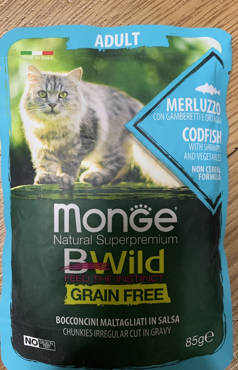 PATE MONGE(Grain free) THỨC ĂN CAO CẤP MÈO Gói 85g