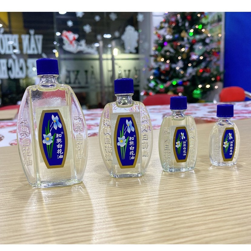 [CHÍNH HÃNG] Dầu Gió Trắng Bạch Hoa HONGKONG - 20ml