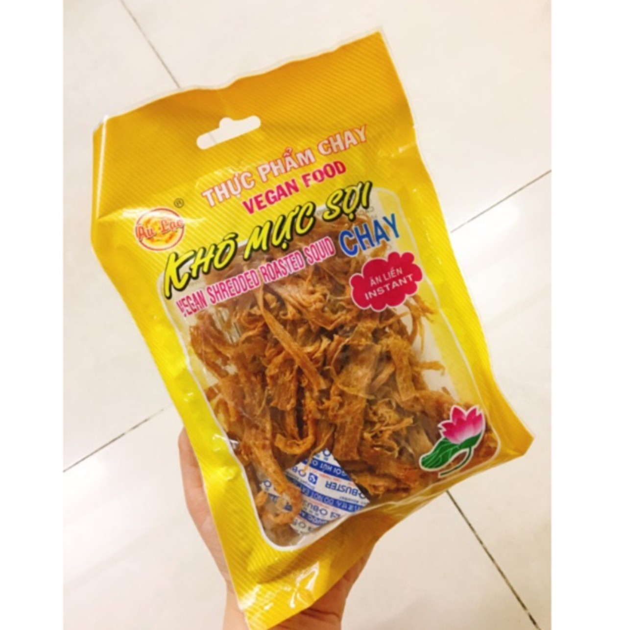 KHÔ MỰC SỢI CHAY ÂU LẠC (ĂN LIỀN) 50G