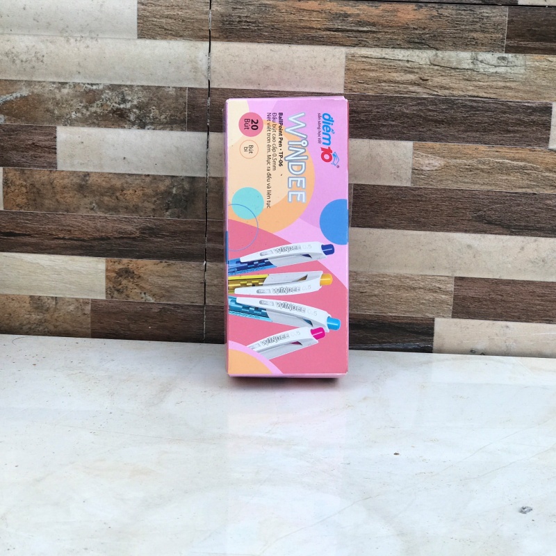 Pens - Bút bi bấm Windee Điểm 10 TP-06 Ngòi 0.5mm (1 cây)[Kho sỉ HCM: VPP BẢO HÂN]