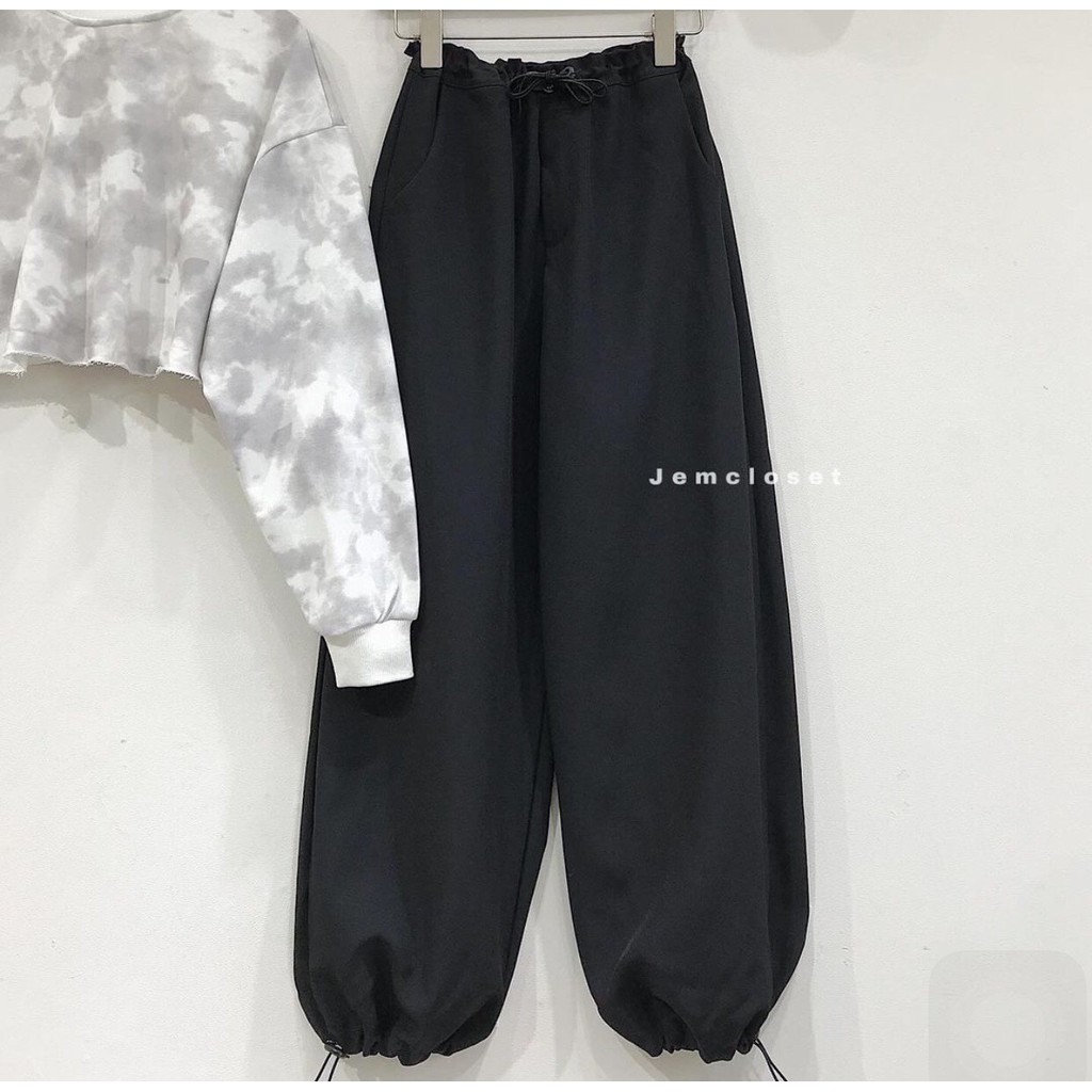Quần jogger rút dây