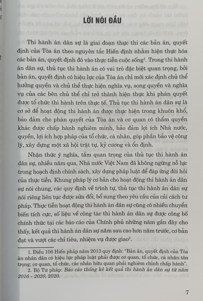 Pháp Luật Về Thủ Tục Thi Hành Án Dân Sự