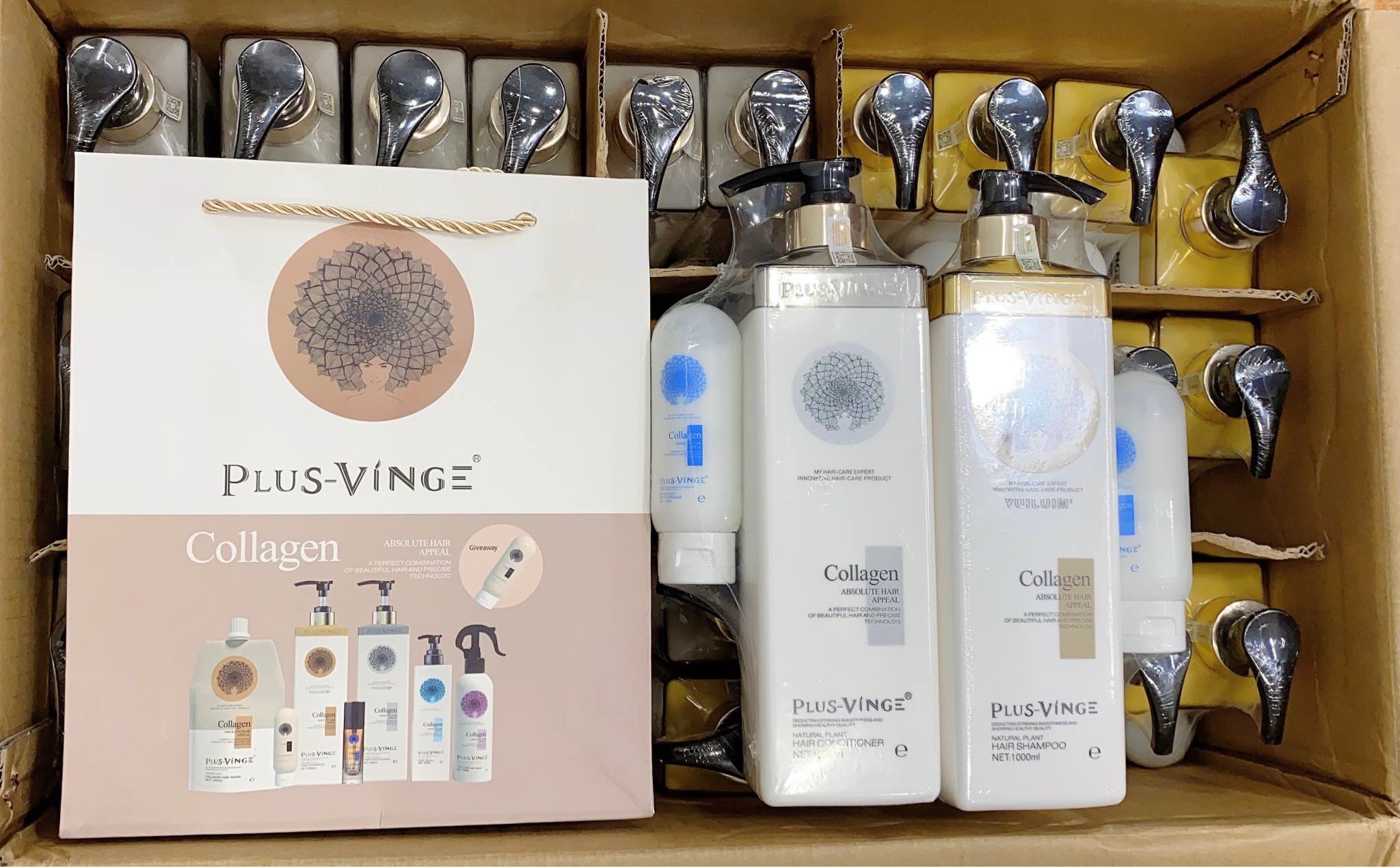 [Siêu Sale] [Chính hãng] Dầu gội xả VINGE COLLAGEN PLUS