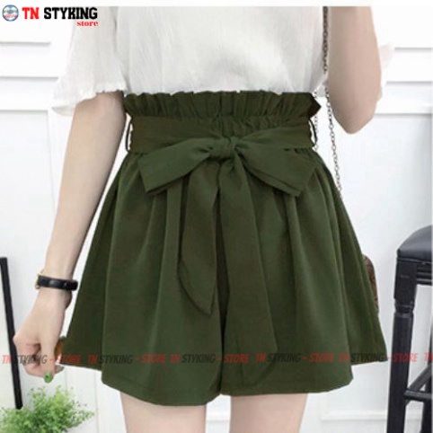 QUẦN SHORT KATE CỘT NƠ (CÓ SAI ĐẠI) - tn_styking