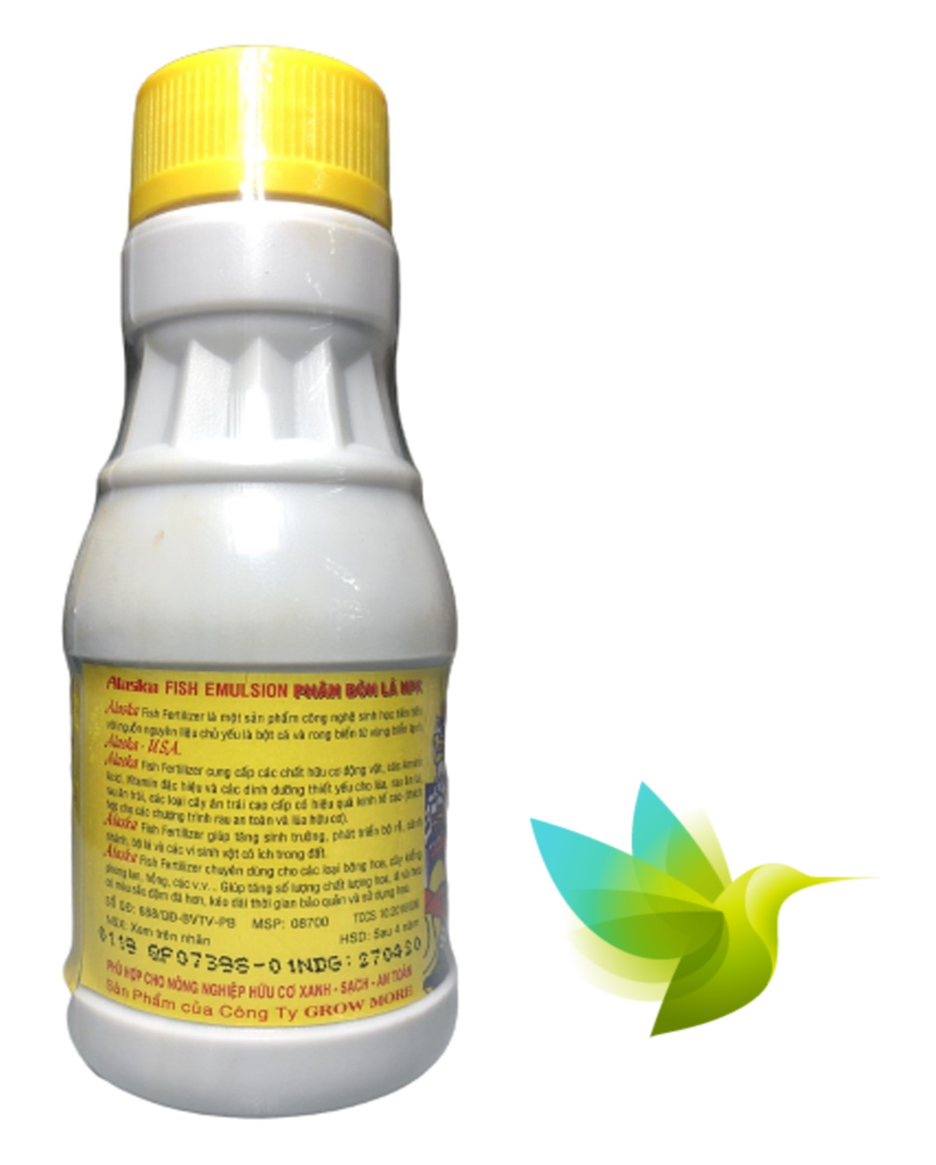 Phân Bón Lá Cá Alaska - Cá Hữu Cơ & Tảo Biển - #044A# 100ml
