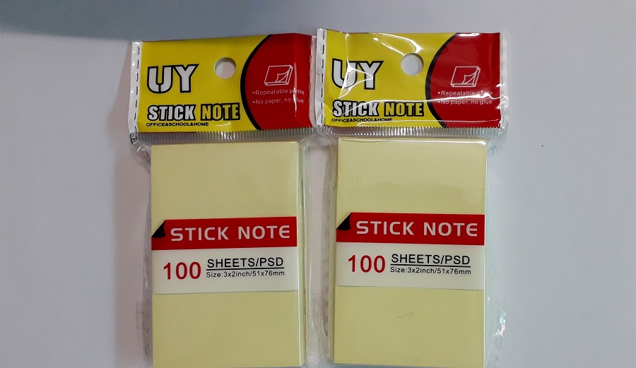 giấy NOTE  3 x 2  ( KT:51 x 76 mm ) - Combo 5 Xấp