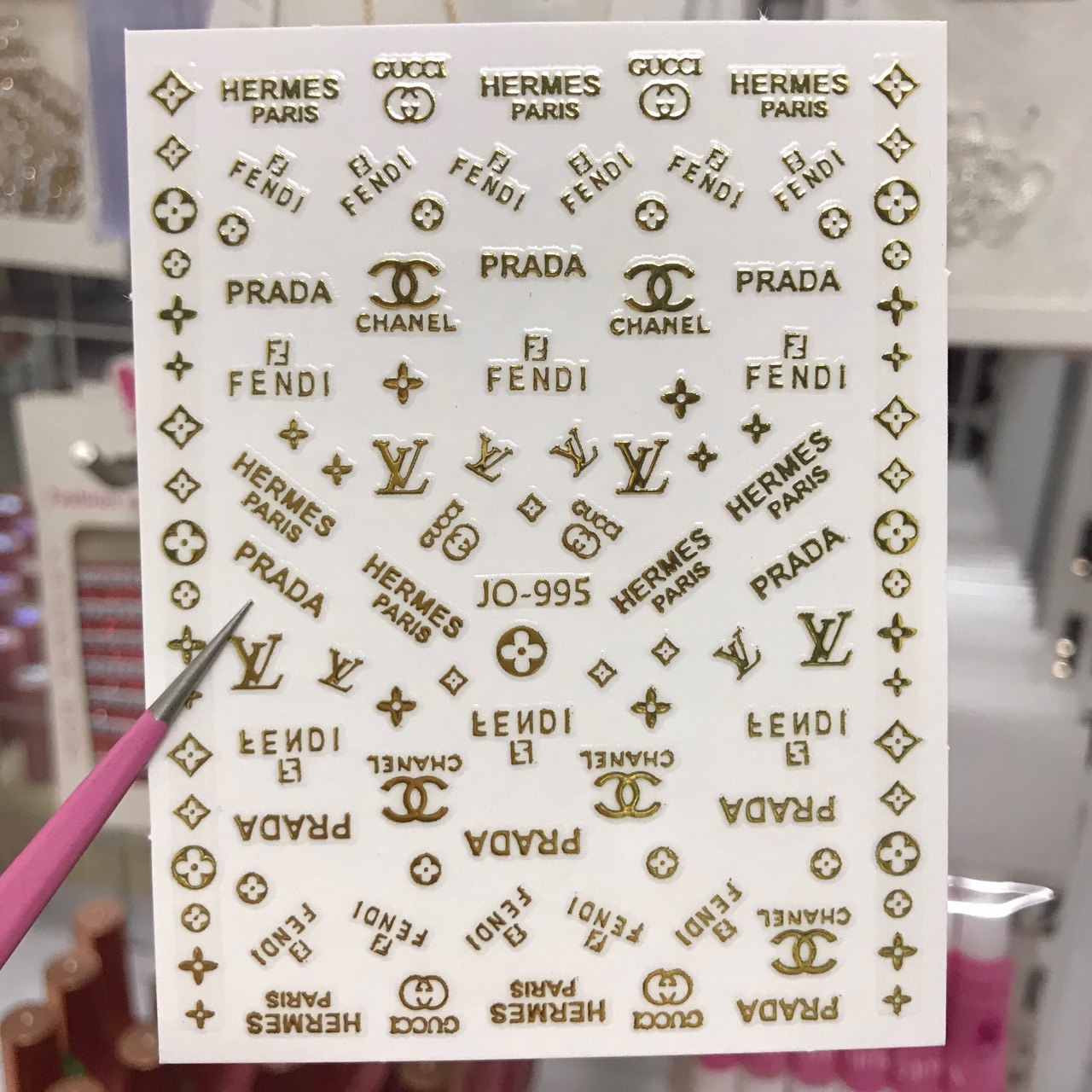 Sticker Dán Móng, Sticker Thương Hiệu - Sugar Nails
