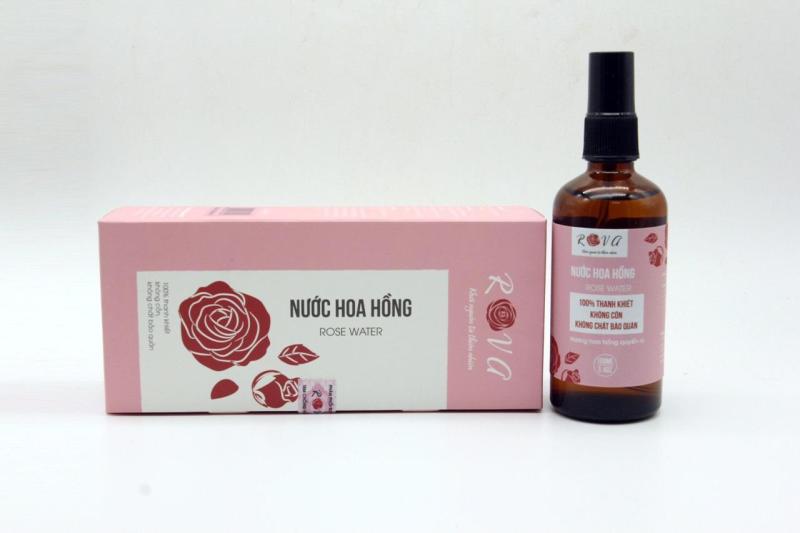 Nước hoa hồng Rova làm sáng da sạch 100% thanh khiết, không cồn, không chất bảo quản nhập khẩu