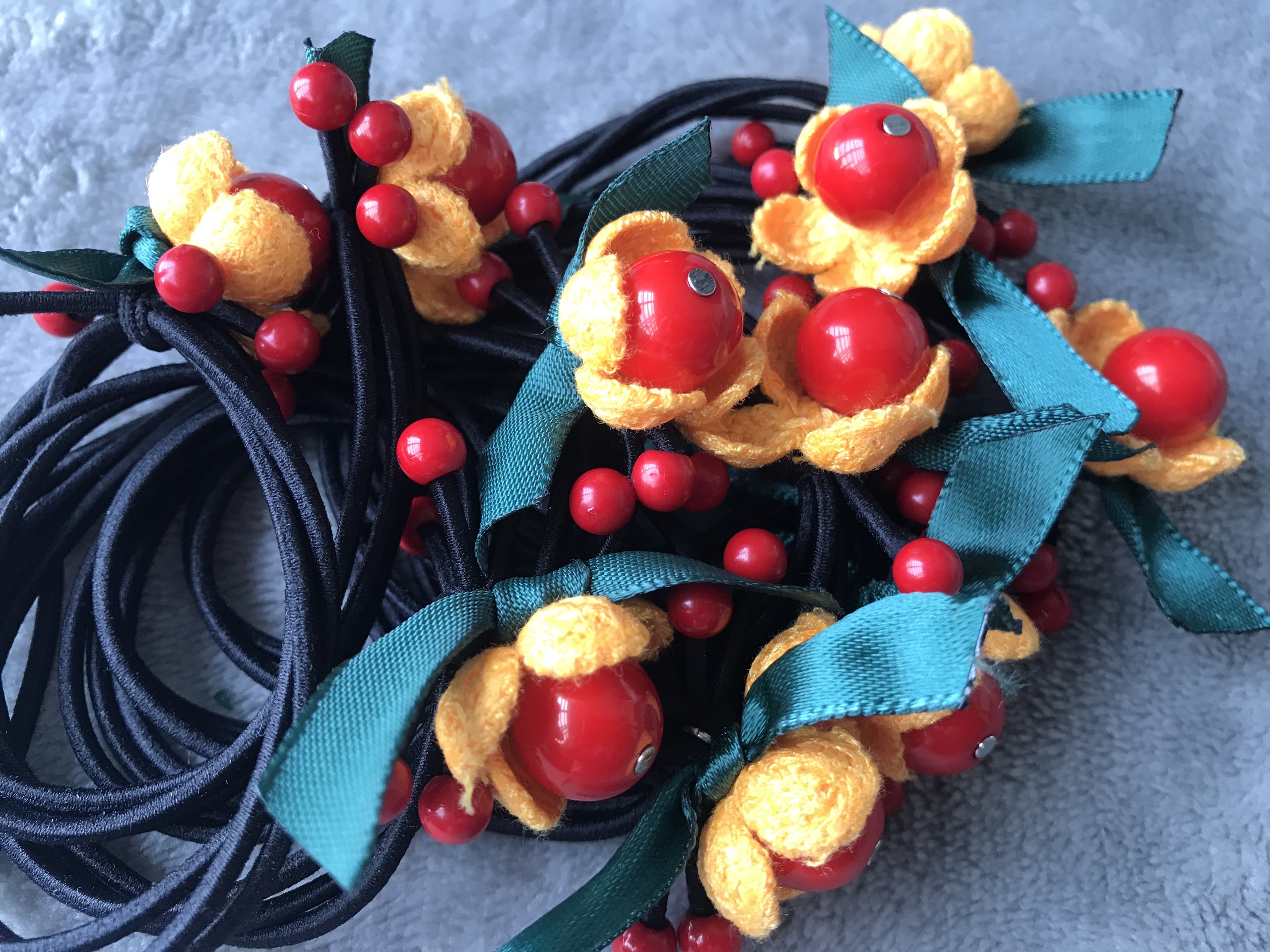 [HCM]Dây Cột Tóc Hình Trái Cherry Dễ Thương