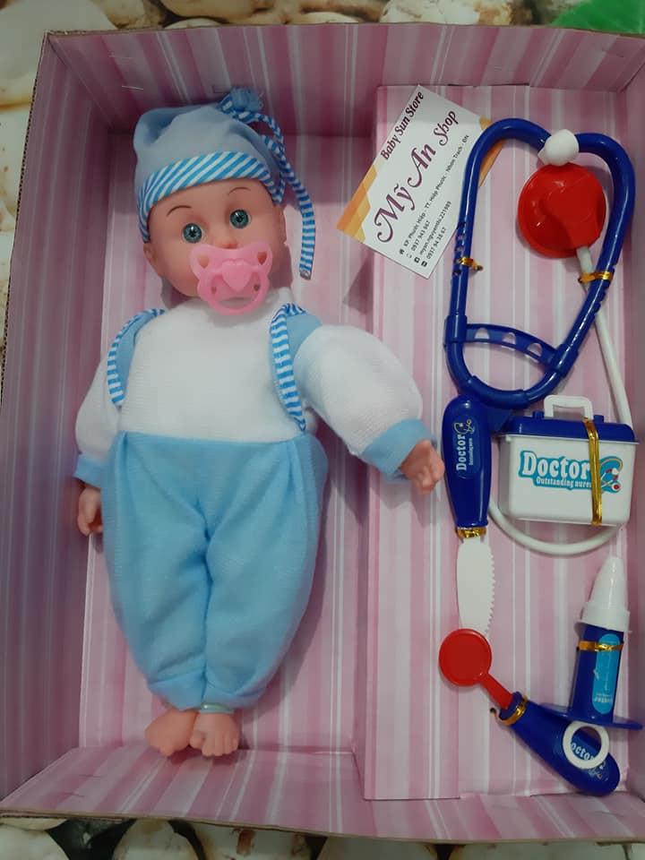 ĐỒ CHƠI BÁC SĨ KÈM BÚP BÊ BIẾT KHÓC