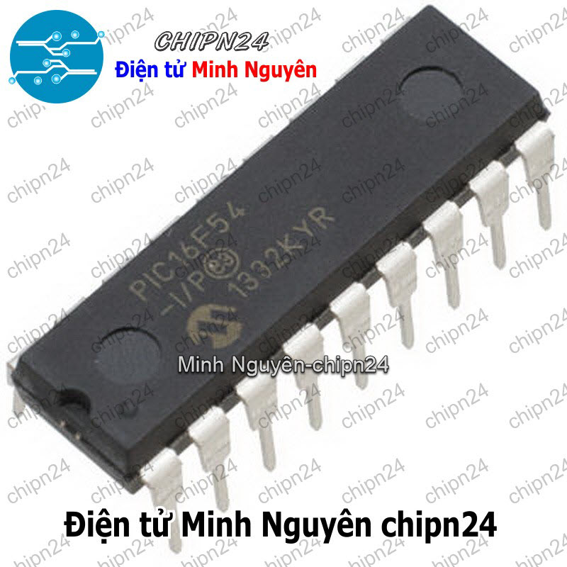 [1 con] (DIP) IC PIC16F54 DIP-18 (PIC16F54-I/P PIC 16F54-I/P) - HH000447