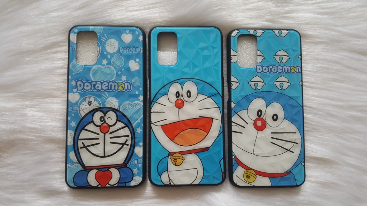 Ốp lưng 3D kim cương Doraemon Oppo A52/A72/A92