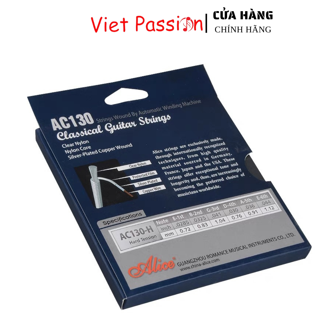 Dây đàn guitar classic Alice AC130 VietPassion chất lượng