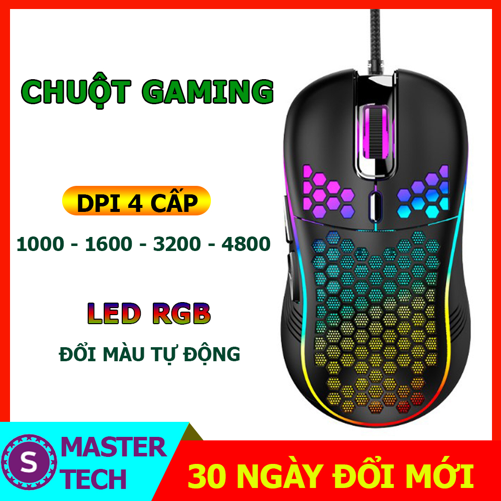 Chuột Máy Tính Gaming Có Dây D110- LED RGB