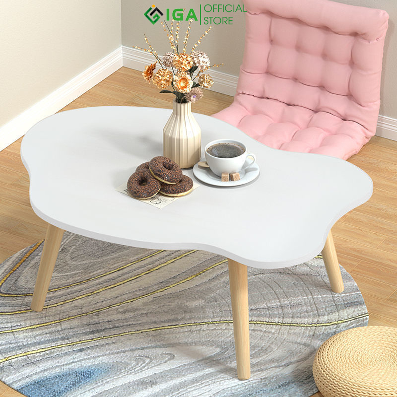 Bàn trà, bàn sofa hình đám mây decor cực xinh cho quán cafe, phòng khách, phòng ngủ GP255