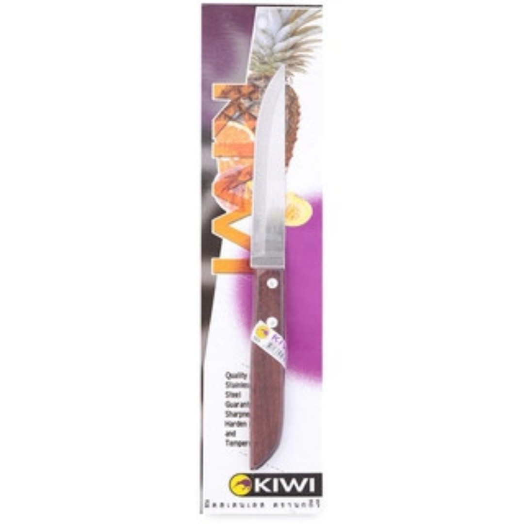 Dao Gọt Trái Cây Cán Gỗ Kiwi Mũi Nhọn - 501