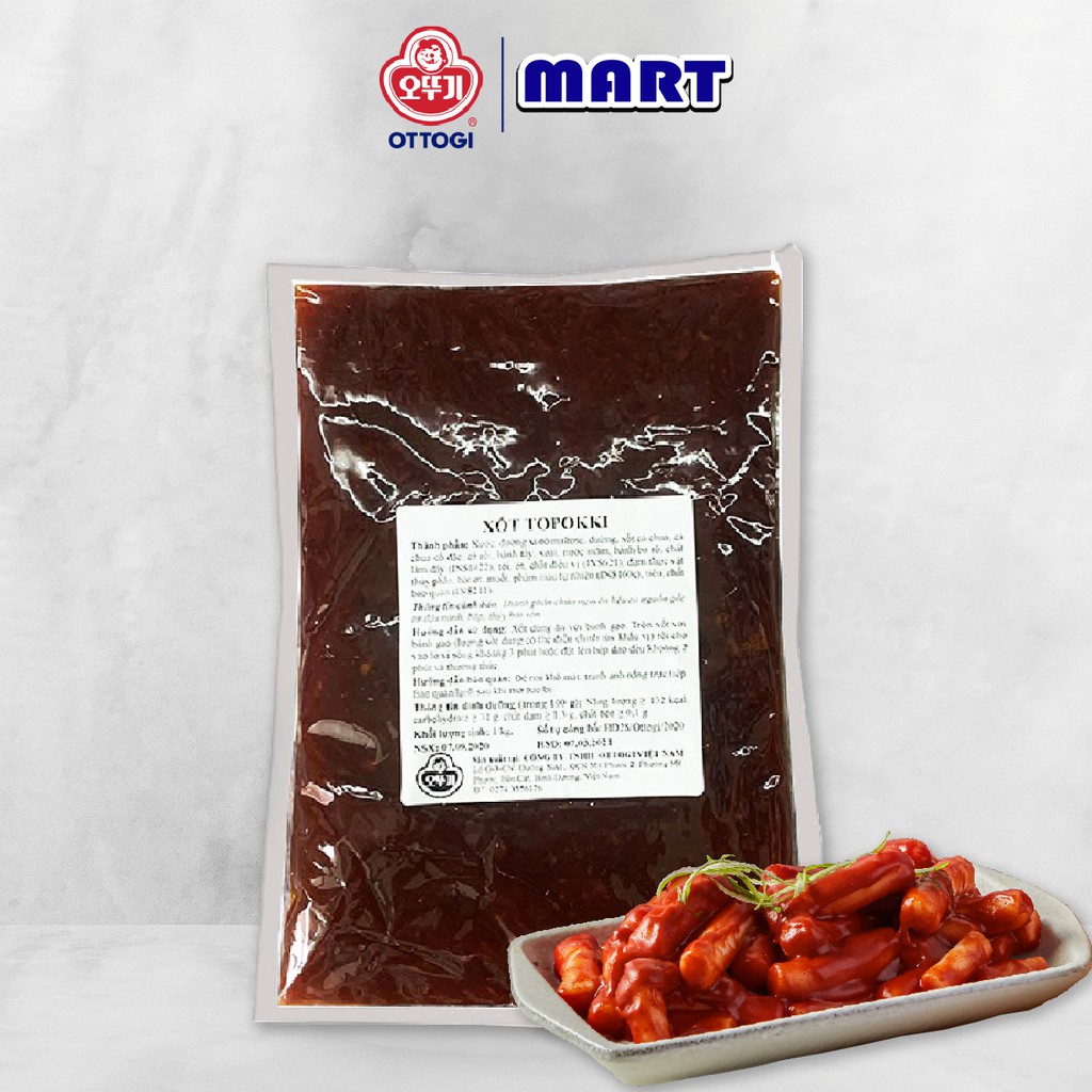 [FREESHIP️] - Sốt Tokbokki Ottogi gói 1Kg