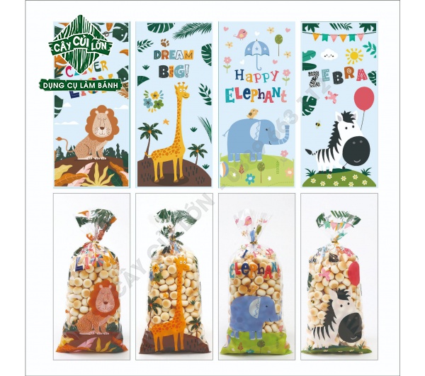 Set 50 TÚI KIẾNG 12.5X27CM (gồm dây kẽm)